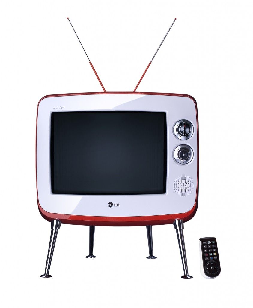 Decoração retrô: TV LG Vintage