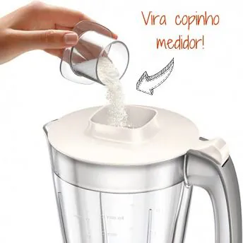 Detalhe do liquidificador Philips Viva Collection
