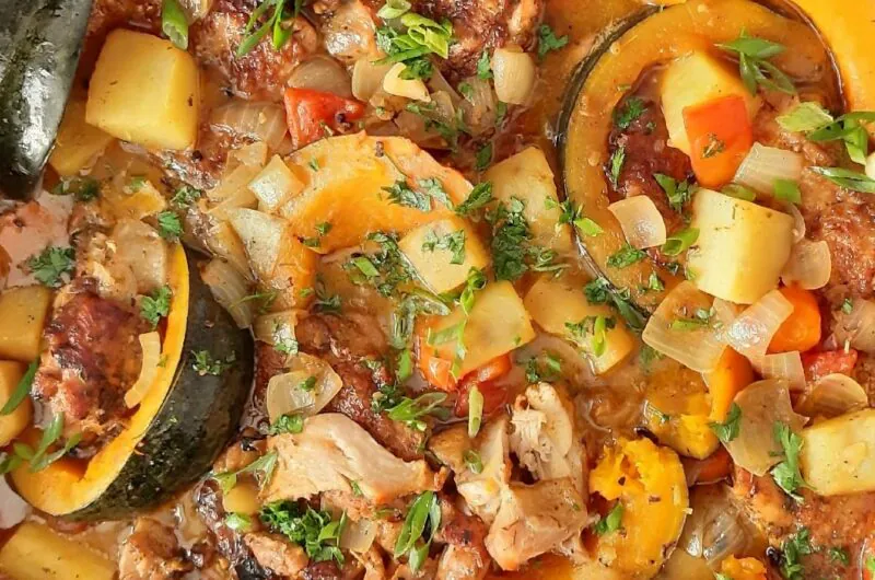 Receita de Frango Ensopado com Legumes
